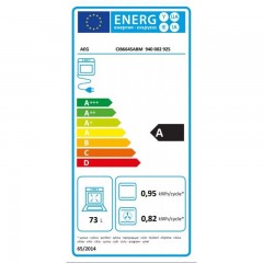 AEG CIB6647ABM Κουζίνα 73lt με Επαγωγικές Εστίες Π59.6εκ. Inox